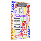 Personalized Custom Name Collage Colorful