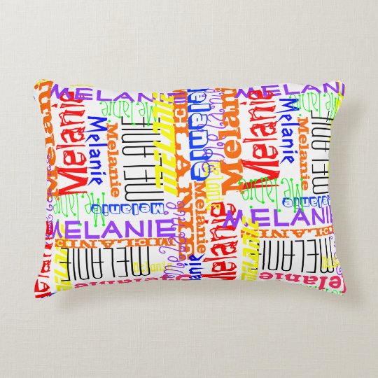 colorful decorative pillows