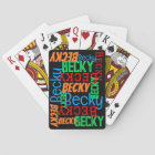 Personalized Custom Name Collage Colorful