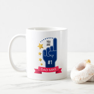 Personalized Custom Name Father's Day Coffee Mug