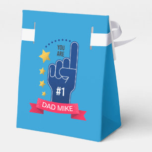 Personalized Custom Name Father's Day   Favor Box