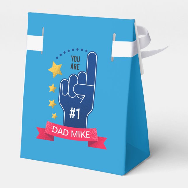 Personalized Custom Name Father's Day | Favor Box (Back Side)