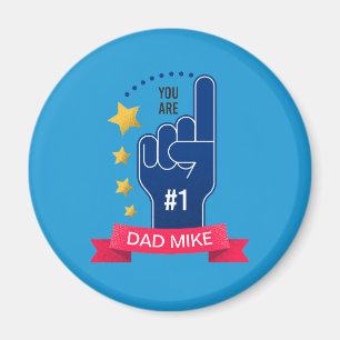Personalized Custom Name Father's Day   Magnet