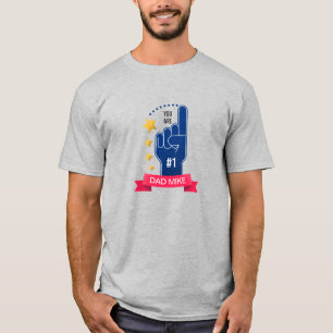 Personalized Custom Name Father's Day Shirt