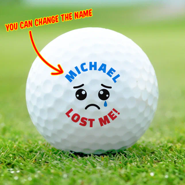 Personalized Custom Name Funny Lost Golf Balls (Creator Uploaded)
