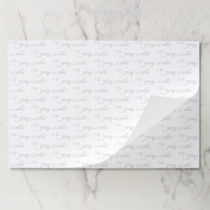 Personalized Custom Name Large Tearaway Paper Pad