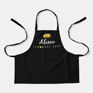 Personalized Custom Name Lemonade Chef Summer Kids Apron