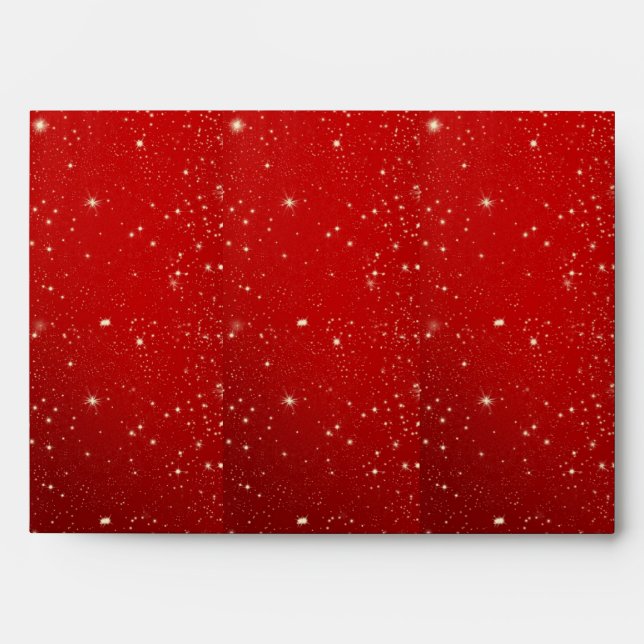 Personalized Custom Name Merry Christmas Envelope. Envelope (Front)