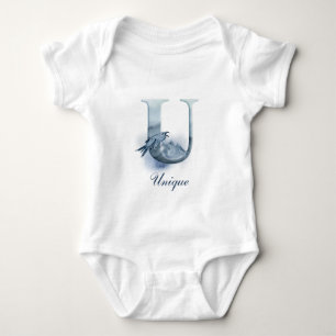 Personalized Custom Name Monogram   Bodysuit