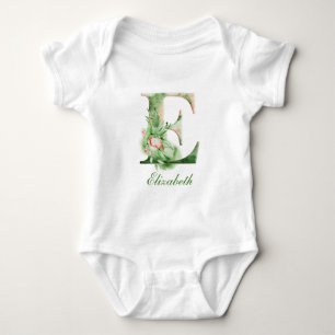 Personalized Custom Name Monogram   Bodysuit