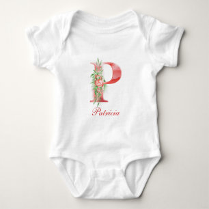 Personalized Custom Name Monogram Bodysuit