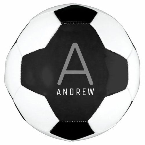 Personalized Custom Name Monogram Soccer Ball