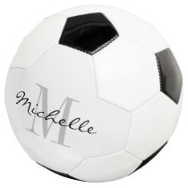 Personalized custom name monogram soccer ball gift Personalized custom name monogram soccer ball gift