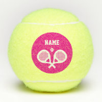 Personalized custom name padel racket sports logo