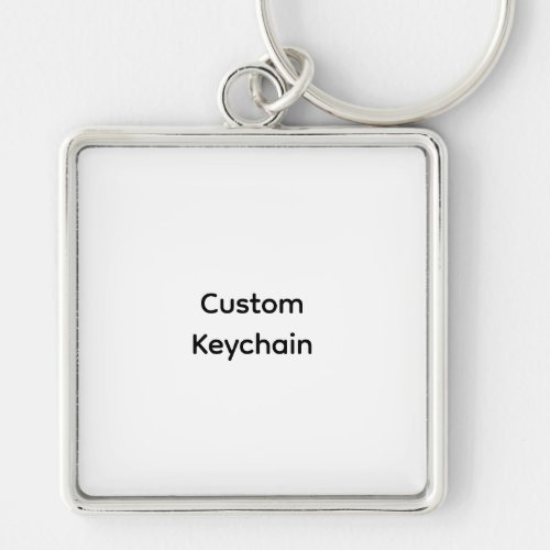Personalized Custom Name, Photo & Company Logo Keychain