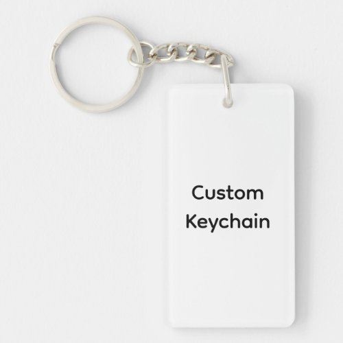 Personalized Custom Name, Photo & Company Logo Keychain
