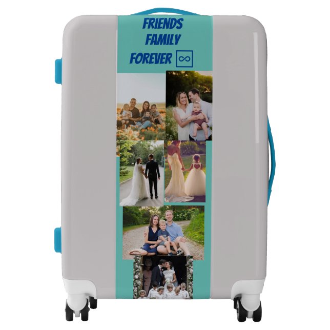 Personalized Custom Name Photo Travel luggage. Lug Luggage (Front)