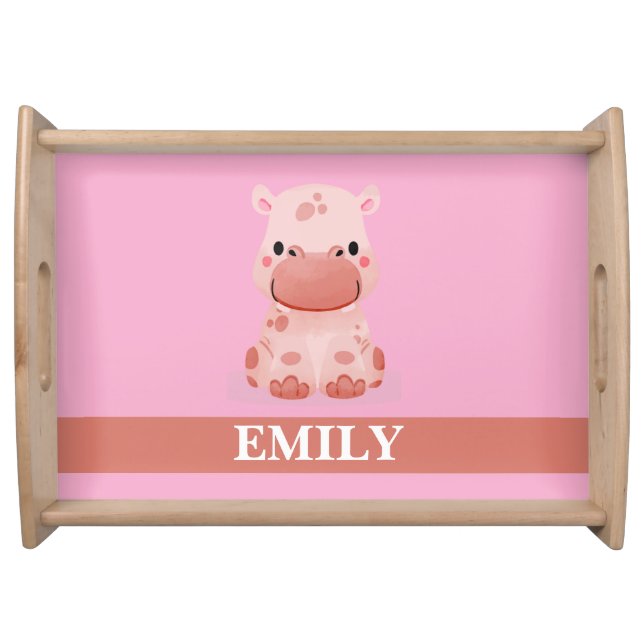 Personalized Custom Name Serving Tray (Front)