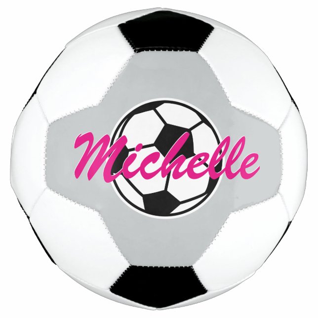 Personalized custom name soccer ball for children (Front)