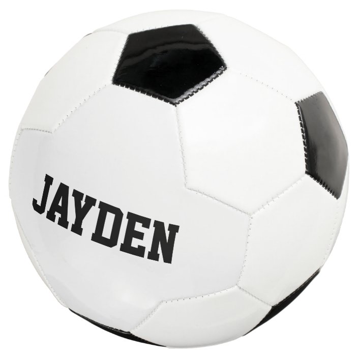 custom soccer ball with name