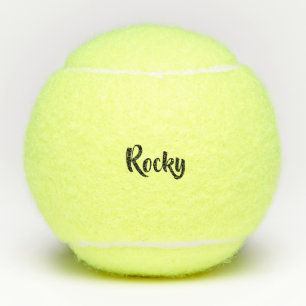 Personalized Custom Name  Tennis Balls