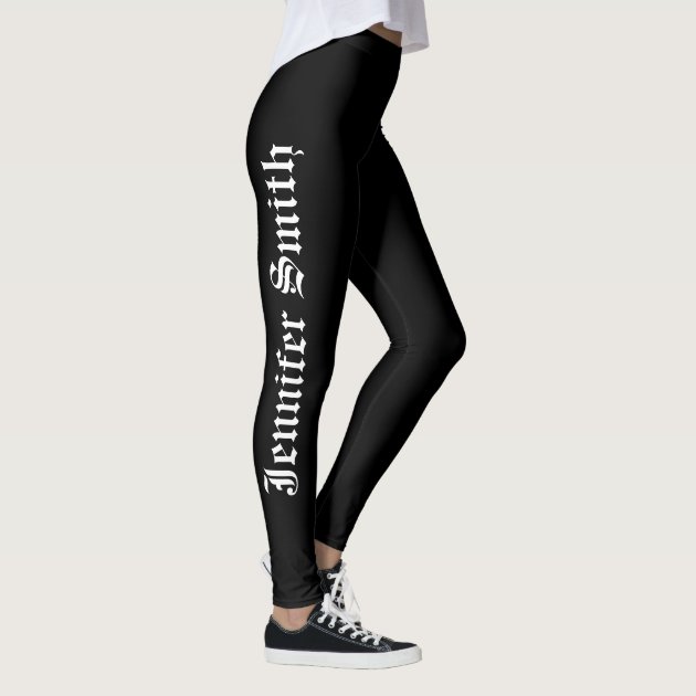 Personalized leggings clearance with name