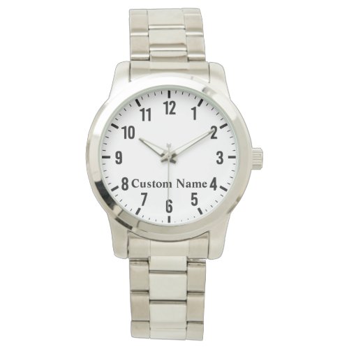 Personalized Custom Name Watch