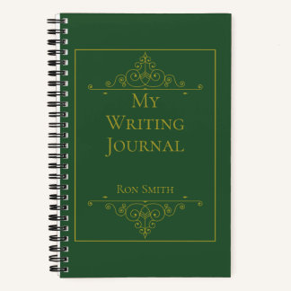 Personalized Custom Name Writer’s Notebook Gift