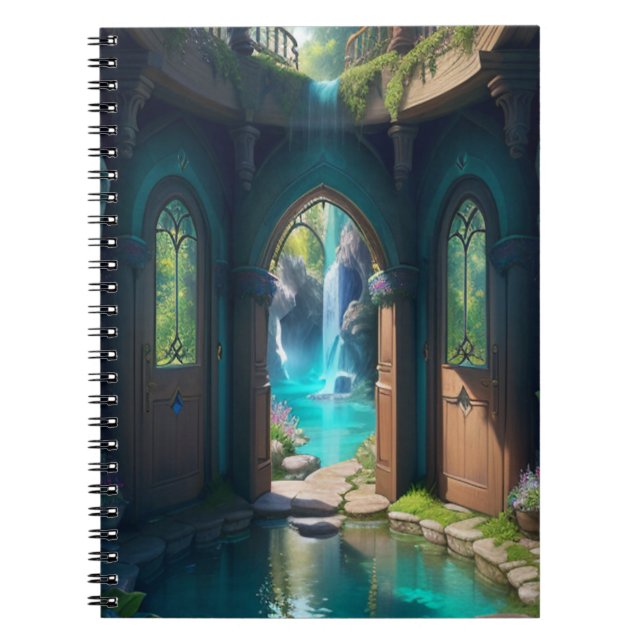 Personalized Custom Note Pad Writing Pad  Notebook (Front)
