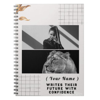 Personalized Custom Notebook Add Your Name&Photo