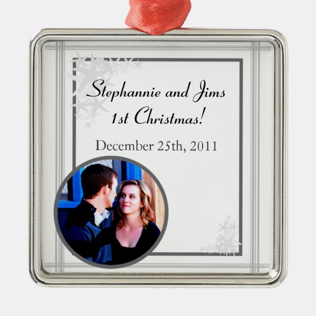 Personalized Custom Ornament Summer Love & Shells (Front)