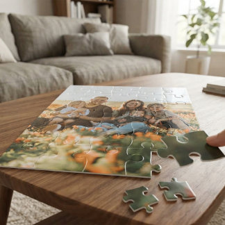 Personalized Custom Own Photo Jigsaw Puzzle