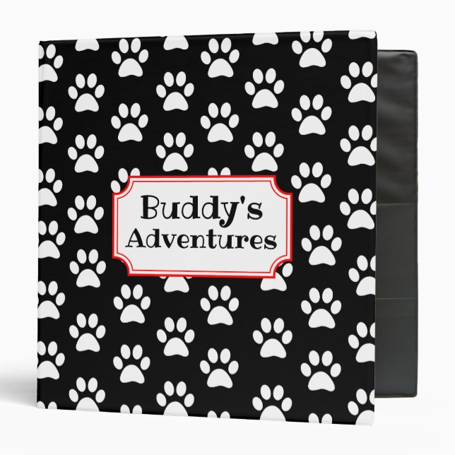 Personalized Custom Pet Binder (Front/Inside)