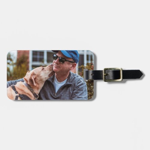 Personalized Custom Pet Dog Photo Create your own Luggage Tag