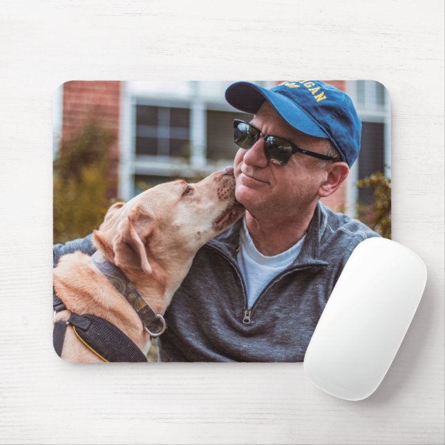 Personalized Custom Pet Dog Photo Create your own Mouse Pad (With Mouse)