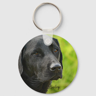 Personalized Custom Pet Photo and Name Keychain