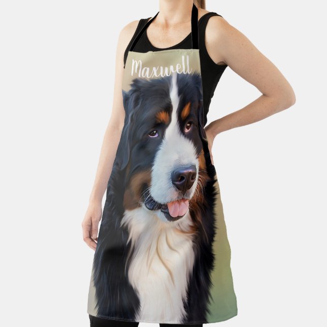 Personalized Custom Pet Photo Dog Owners Apron (Insitu)