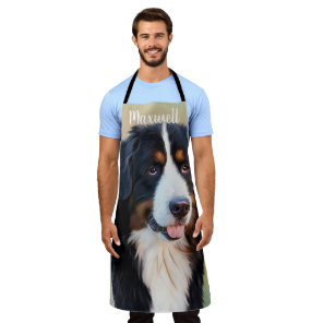 Personalized Custom Pet Photo Dog Owners Apron