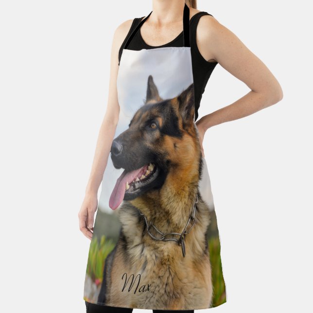 Personalized Custom Pet Photo Dog Owners Apron (Insitu)