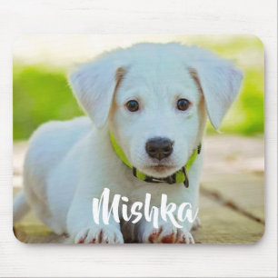 Personalized custom pet photo mouse pad