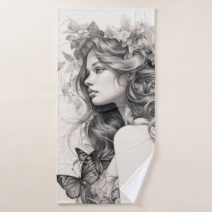 Personalized Custom Photo Add Your Own Photo Bath Towel