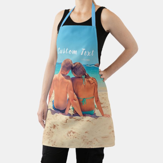 Personalized Custom Photo and Text Apron (Insitu)