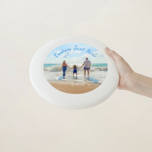 Personalized Custom Photo and Text Frisbee