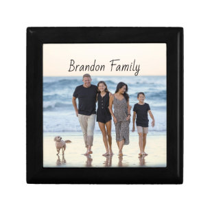 Personalized Custom Photo and Text Gift Box