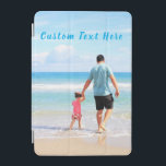 Personalized Custom Photo and Text iPad Cover<br><div class="desc">Custom Photo and Text iPad Air Covers - Your Own Design - Special - Personalized Family / Friends or Personal iPad Cases Gift - Add Your Text and Photo - Resize and move or remove and add elements / image with Customization tool. Choose / add your favorite font / size...</div>