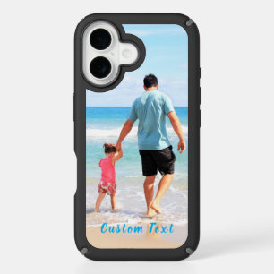 Personalized Custom Photo and Text iPhone Case