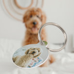 Personalized Custom Photo And Text Pet ID Tag<br><div class="desc">Add your own photo and text Personalized DIY customizable dog tag from Ricaso</div>