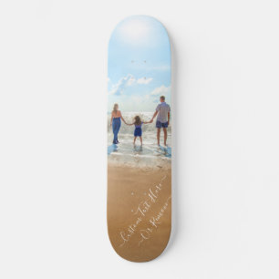 Personalized Custom Photo and Text Skateboard