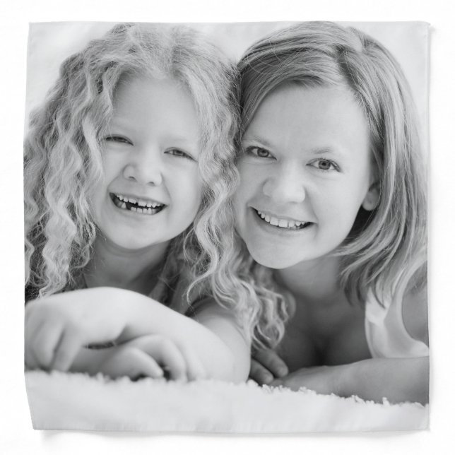 Personalized custom photo bandana (Front)