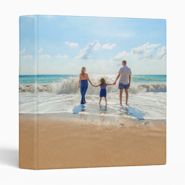 Personalized Custom Photo Binder with Your Photos (Front/Spine)